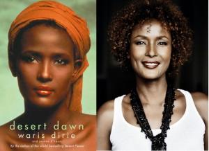 book waris Derieཡི་མི་ཚེ་བྱུང་བ་བརྗོད་པའི་བྱེ་ཐང་གི་མེ་ཏོག་ཅེས་པའི་དེབ་ཀྱི་རྒྱབ་ཤ་དང་waris Derie མོ་རང་ཉིད།